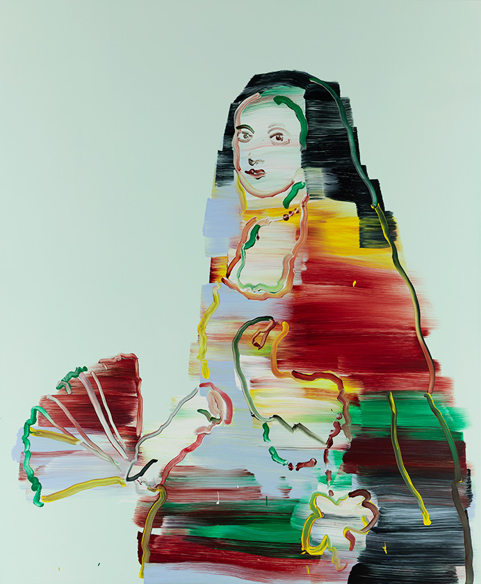 24117.1_2022_hermann rudorf_frau mit fächer